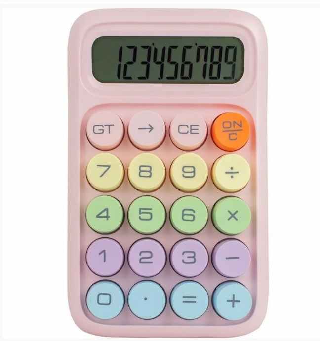CALCULADORA RETRO CANDY COLOR 8802